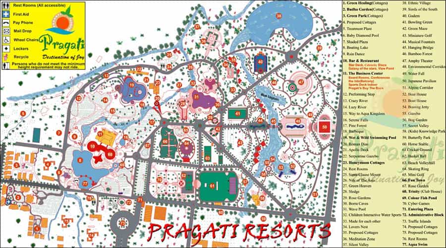 pragati-resort-route-map
